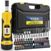 YIYEIE 60Pcs Torque Screwdriver Wrench Set, 10-70 IN.LB, Inch Pound