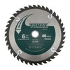 TOMAX 6-1/2-Inch 40 Tooth ATB Finishing Saw Blade with 5/8-Inch