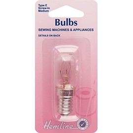 Hemline Sewing Machine Bulb, Medium