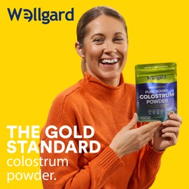 Wellgard Wellgard Pure Colostrum Powder, High Levels of Immunoglobulin G (IgG), Unflavoured, GMO-Free, Hormone-Free, 60g