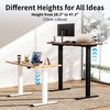 BIZUM Electric Standing Desk Frame, Height Adjustable Sit Stand Desk