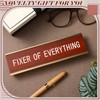Weysat Funny Desk Signs for Office-fixer of Everything-fun Office Accessories
