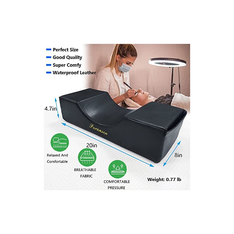 Puransen Puransen Beauty Salon Lashing Pillow - Eyelash Extension Neck