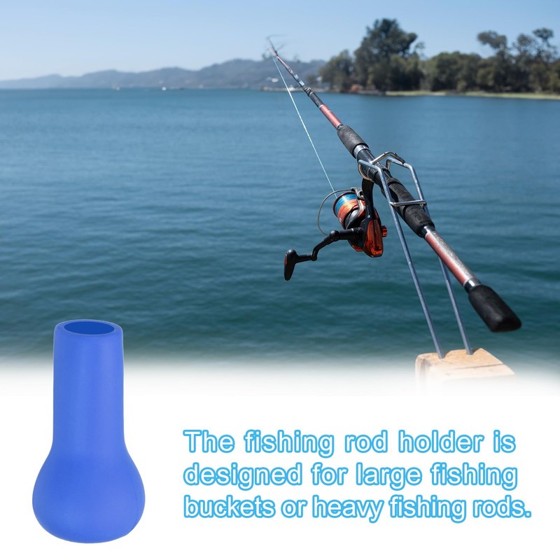 PATIKIL Fishing Rod Butt Cushion Cap, Floating PU Foam Holder