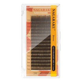 Extensiones De Cejas Nagaraku 0.07 Straight Mix 9 - 11mm