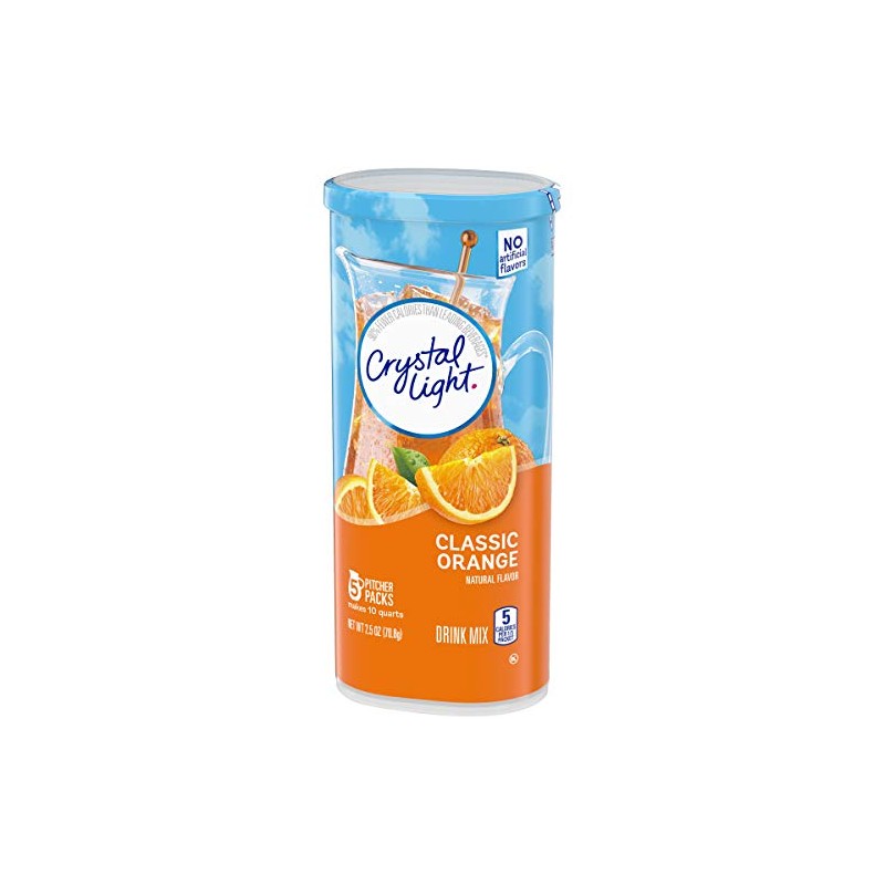 Crystal Light Classic Orange Drink Mix (5 Pitcher Packets)