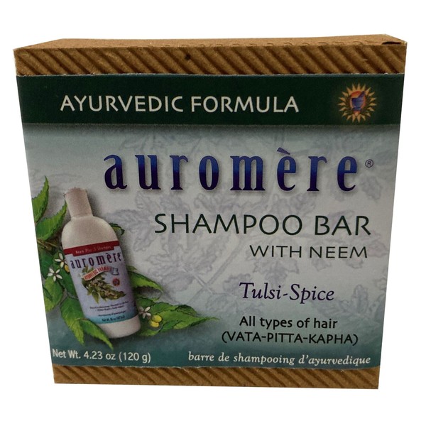 Auromere Ayurvedic Shampoo Bar - 4.23 oz