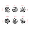 Crewel Flowers Stencil Set by Designer Stencils