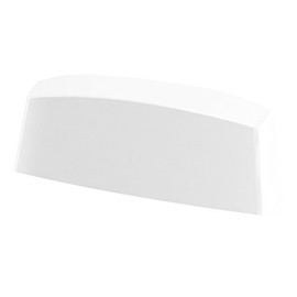 Pack of 10 Water Slot Caps Window Drainage 45 mm in White RAL 9016 by MS Beschläge®