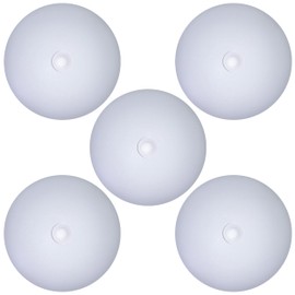 Command Electronics 12V LED Low Profile Surface Mount Ceiling Light with ON/Off Switch – OEM RV, Camper, Bus, Truck, & Trailer Light – Made in The USA – 4.5" Diameter – 5-Pack