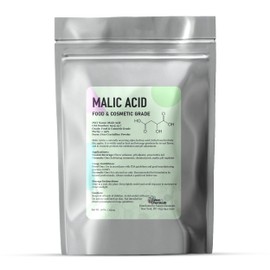 Malic Acid Powder Organic Food Grade (16 Oz / 454 grams) Pure Malic Acid Food Grade – Winemaking, Candy Making, Sour Flavor Enhancer for Baking Applications by Talsen Chemicals