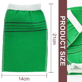 GHPKOTW Pack of 4 Exfoliating Gloves Body Double-Sided Scrubbing Wash Cloth Towel for Removing Dead Skin Callus Scrubber Shower Exfoliating Glove Exfoliating Gloves (G