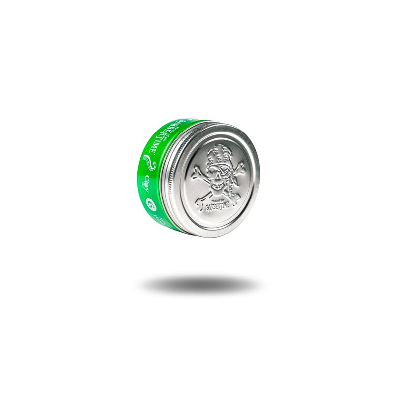 BARBERTIME Hair Styling Matte Wax | No6 Green Matte Clay