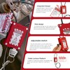 BOZZYS Lockout Tagout Cable Locks with 2 Keys | OSHA