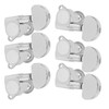 6Pcs Guitar String Tuning Peg Metal 3 Left 3 Right