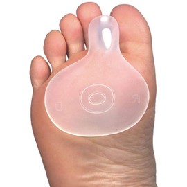 Silipos Softzone Gel Metatarsal Pad w/Toe Spreader, Large/Extra Large, Pair