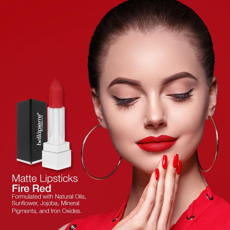 bellapierre Mineral Lipstick | Richly Pigmented 100% Natural Formula |