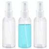 ZIZEMOJA 3.4OZ 6 Pack Small Spray Bottle 60ml, Clear Plastic