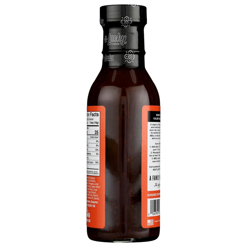 LUCKY FOODS Seoul Kalbi Sauce, 15 OZ