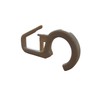 rewagi Over Clip Hooks, Folding Hooks for Curtain Rings Diameter