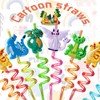 YOUYIKE Pack of 8 children's straws