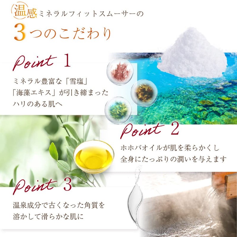 【イルコルポ】ミネラルフィットスムーサー トライアル ボディクリーム お試し スリミング 角質 乾燥肌 保湿 香り