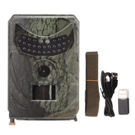 PR100C Outdoor Hunting Camera 1080P HD Infrared Induction Camera Wildlife Trail Surveillance Camera for Villa House