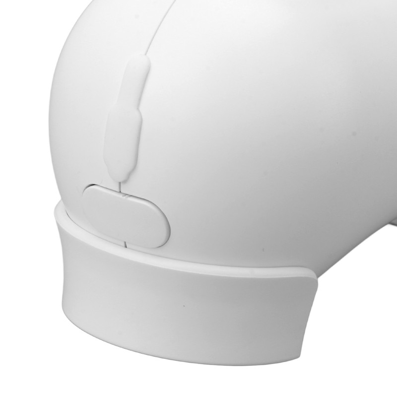 White Automatic Toilet Flusher Hands Free Non Touch Touchless 0.25S