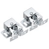 sourcing map Retro Cabinet Door Double Roller Catch Ball Latch