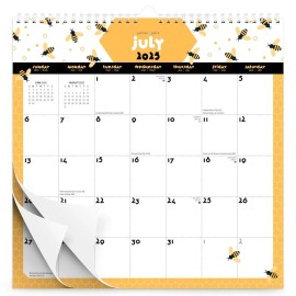 Plato Busy Bees |  2026 12x12" 18 Months Calendar | Stickers | Jul '25-Dec '26