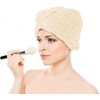 Toalla Turbante Cabello de Microfibra Material Agradable de Velour Nube,