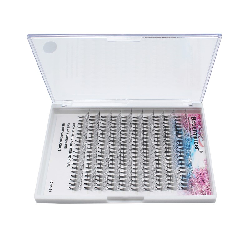 Bodermincer 10D 0.07D 200pcs Premade Fans Eyelash Extensions Premade Lash