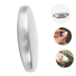 Alipis Metal Odor Absorber Soap Stainless Steel Soap Bar Dual Use Hand Cleaning Odor Removing Dishwasher Safe Safe for