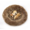 (moin moin) Dog, Dog, Fluffy, with Bed, Dog, Realistic Figure,
