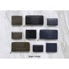 Rinre Long Wallet, Zipper, Round, Genuine Leather, Embossed Crocodile, Made