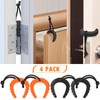 Crosize 4 Pack First Responder Door Stops, Door Jam for