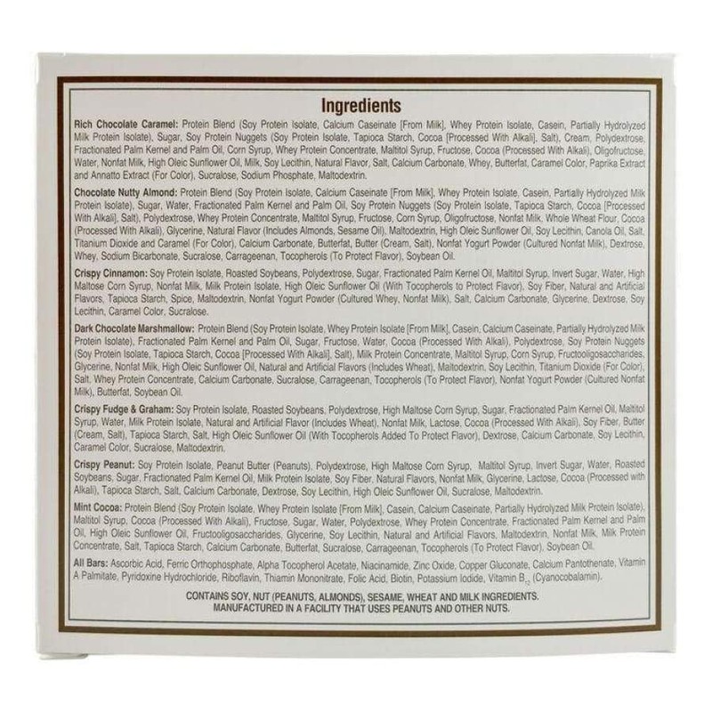 BariatricPal 15g Protein Bars - Sampler Pack (6-Pack)