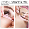 6 Rolls Eyelash Tape,Adhesive Fabric Eyelash Extension Tape,Breathable Micropore Fabric