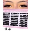 Fluffy Lash Clusters Wispy Eyelash Clusters Lashes Extensions Volume Eyelashes