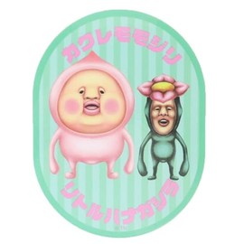 Kobito Zukan [Die Cut Sticker] Character Sticker / Cremo Bug & Little Dogtail