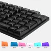 Elacgap 132 Keys Crystal Transparent Keycap Set,Custom CBSA Profile Backlit