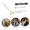 NOLITOY Bristle Broom with Long Handle Bristles for Indoor and