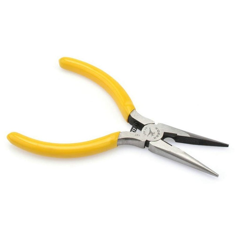 Spring Loaded Needle Nose Pliers 5 Inch Precision Long Reach