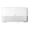 Tork Twin Mini Jumbo Toilet Paper Roll Dispenser White T2,