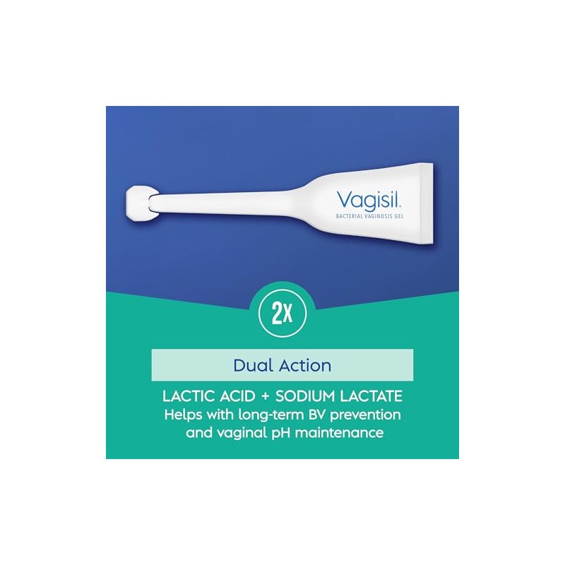 Vagisil Bacterial Vaginosis Gel, Rapid Treament for Unpleasant Odour &