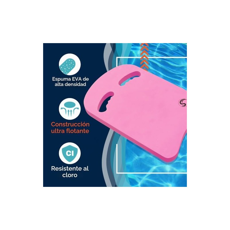Sunlite Sports Swimming Kickboard, Training Aid Float for Swimming and