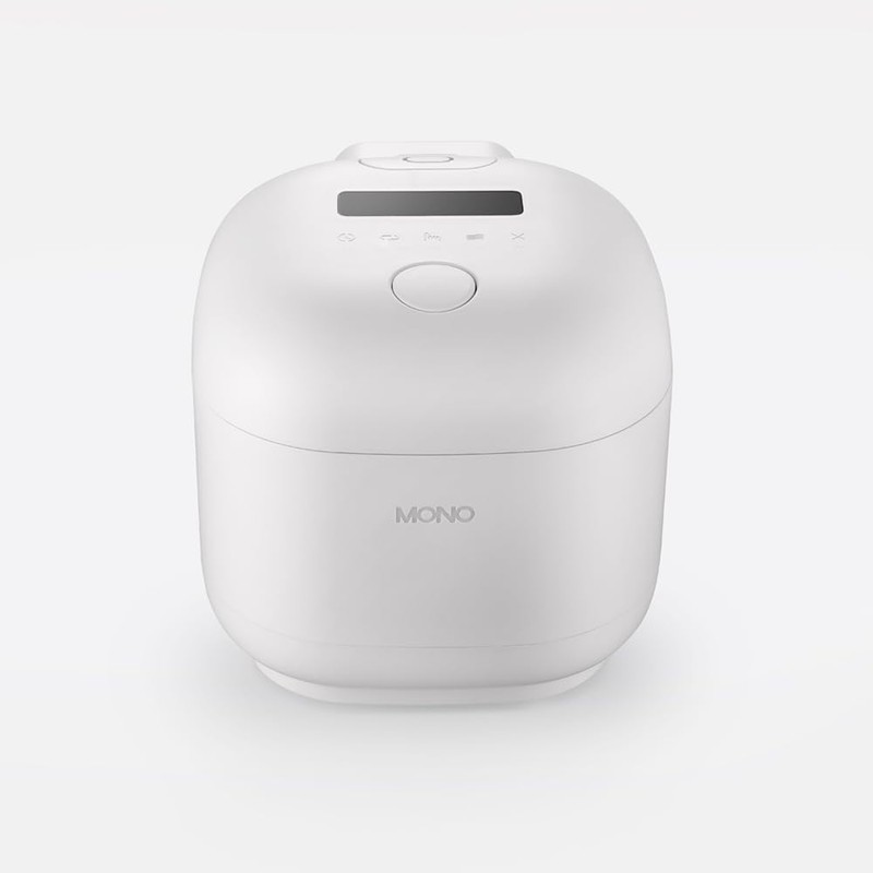 PN Poongnyun Micom Mono 6 Electric Rice Cooker, White, 6