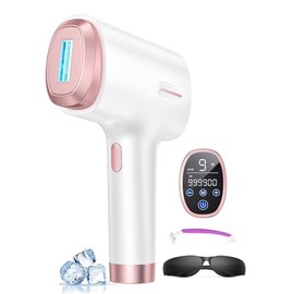 Depiladora Laser Ipl para Mujeres y Hombres | Tecnología de Enfriamiento a 45°F | Energía de 21J | Reducción del Vello del 96% | Uso Profesional en Casa