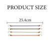 12 PCS Premium Bungee Cords with Hooks, 10" Mini Adjustable