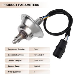 Oxygen O2 Sensor Upstream Fits for Honda CR-V 1.5L 2017-2020, for Honda Civic 1.5L 2016-2020 Turbo, Replace 234-5724, 36531-5K8-004, 27033, 365315K8004